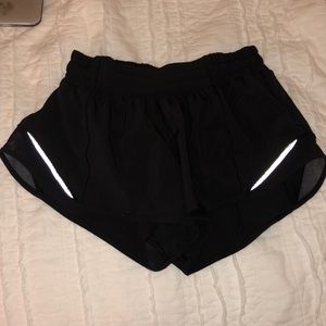 Black hotty hot shorts